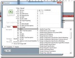 Use electronic templates